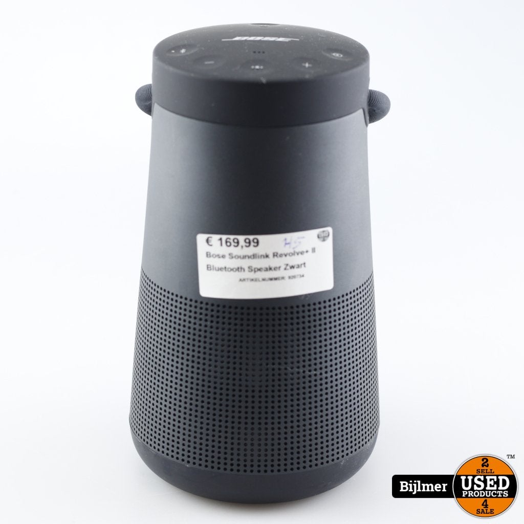 Bose Soundlink Revolve+ II Bluetooth Speaker Zwart