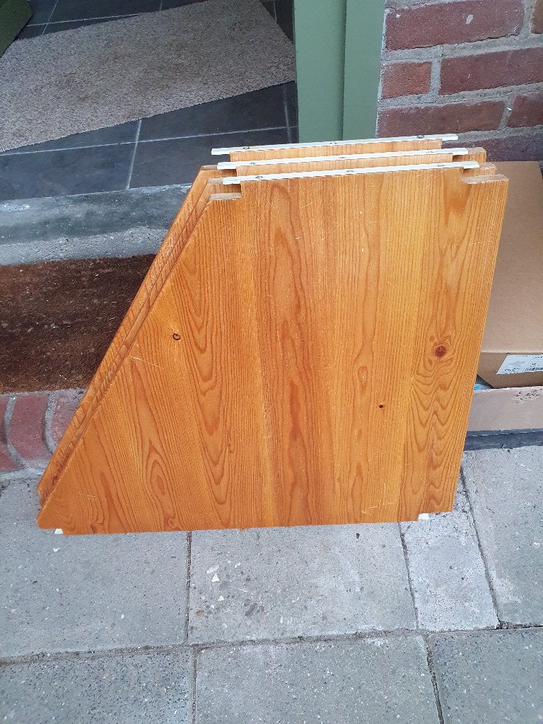3 lundia planken 50 br, verloop 30 - 60 diep, Ophalen, Gebruikt