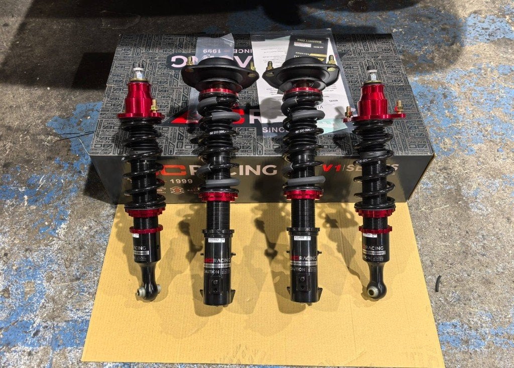 BC Racing V1-VS serie schroefset - Mitsubishi Lancer 01-06, Ophalen of Verzenden