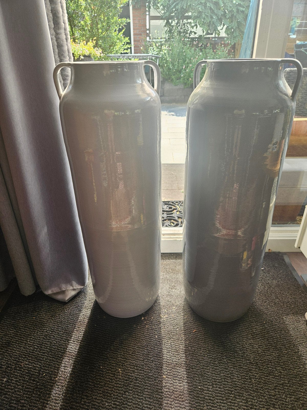 2 mooie grote kruiken, Huis en Inrichting, Ophalen, Met handvat, Grijs, 82 cm