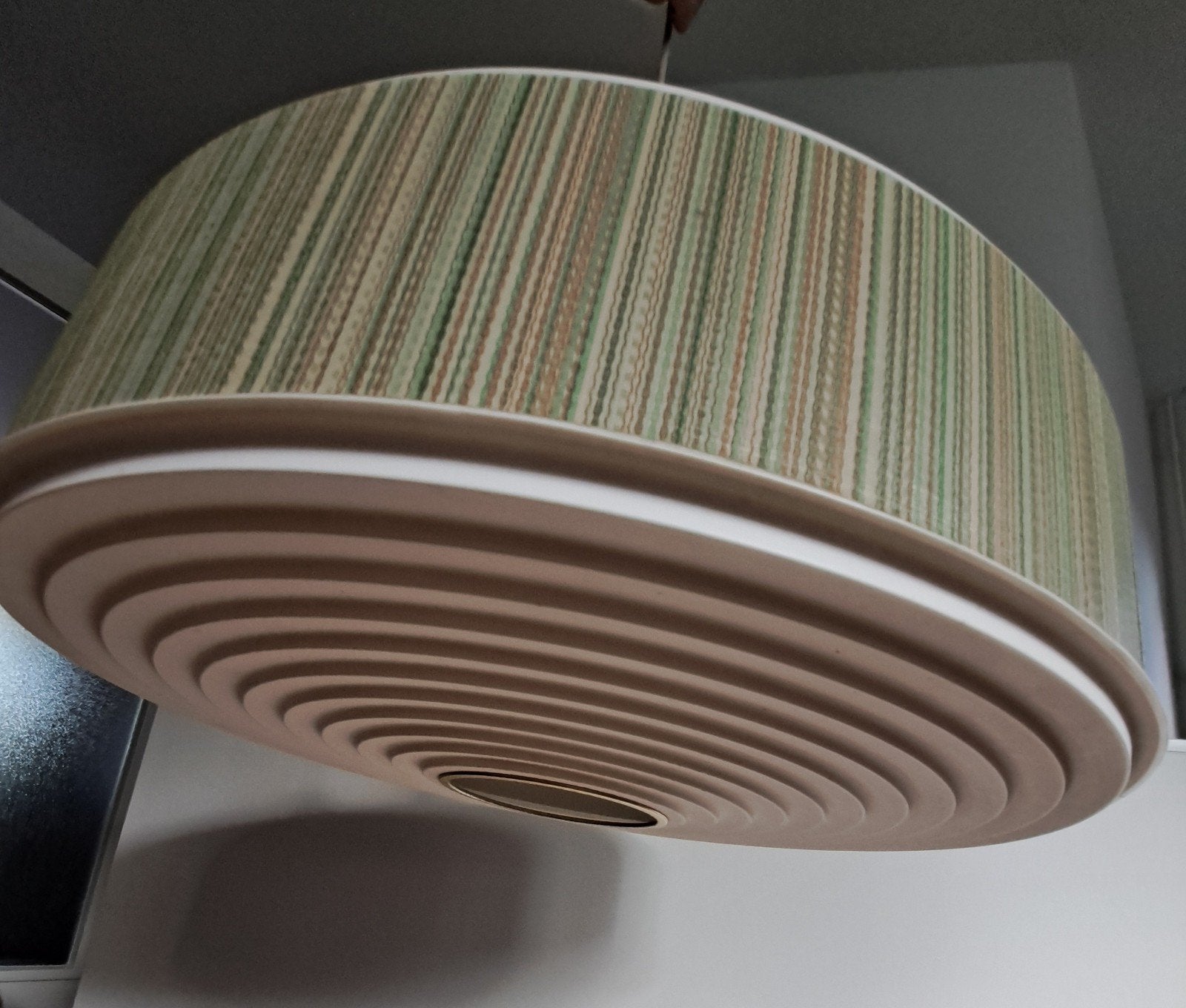 Vintage hanglamp van kunststof, space age, Ophalen of Verzenden, Gebruikt, Kunststof