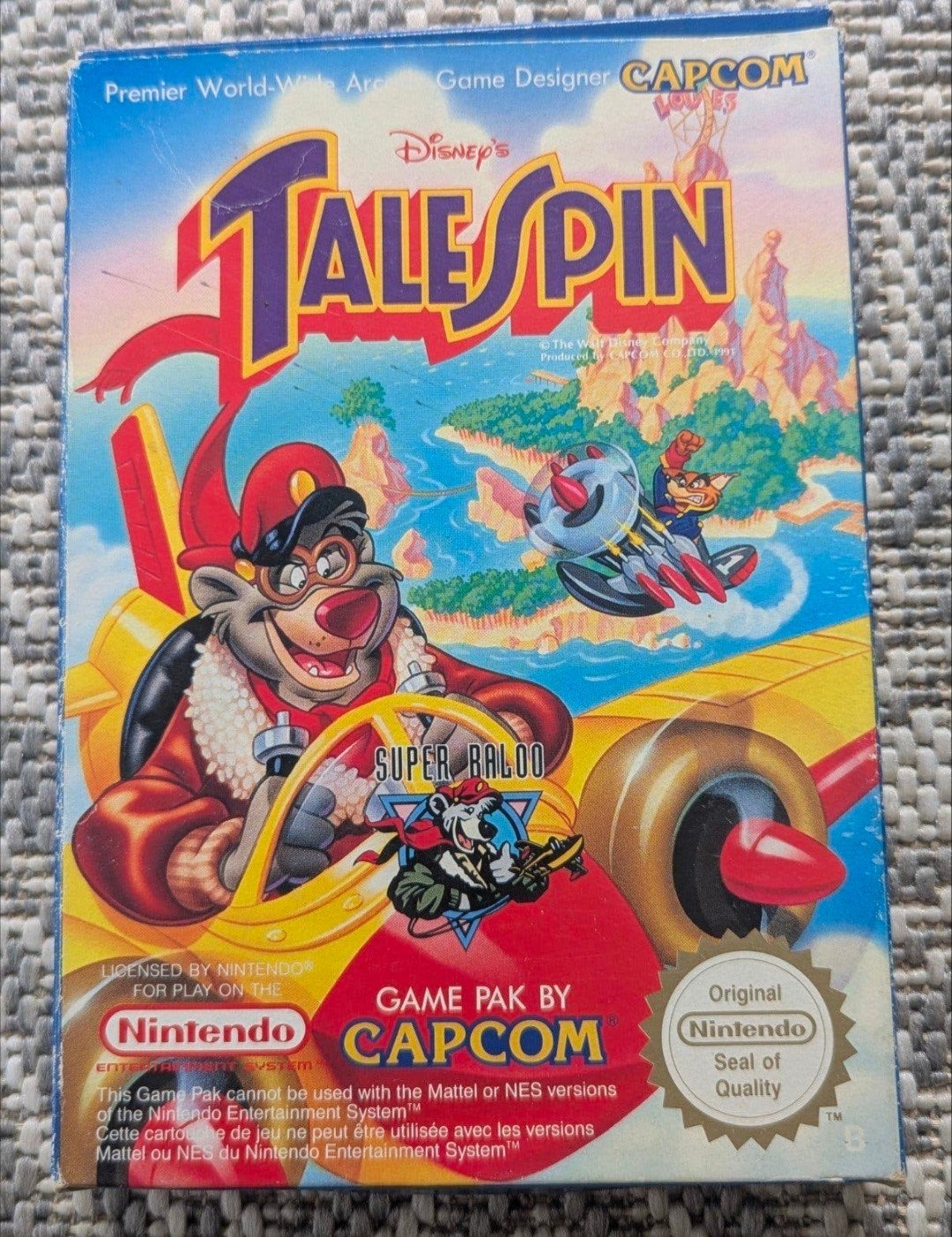 Disney's TaleSpin NES, Avontuur en Actie, 1 speler, Ophalen of Verzenden, Zo goed als nieuw