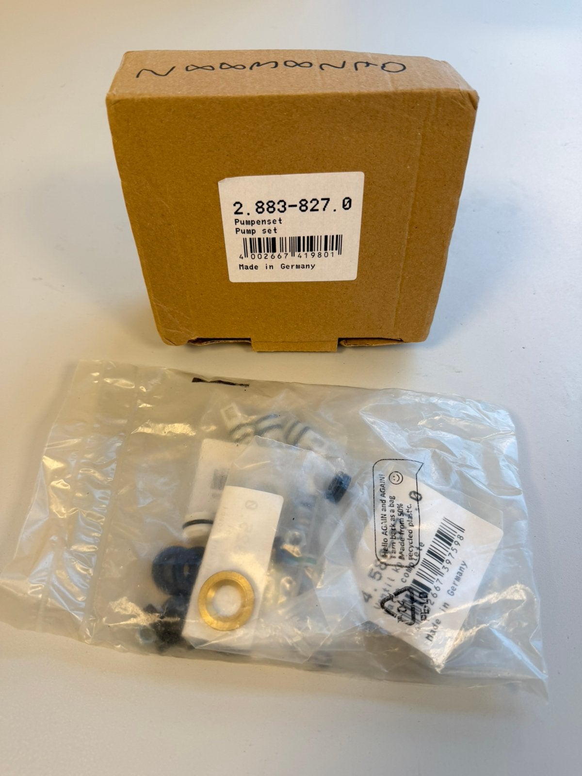 Kärcher Pomp Reparatieset 2.883-827.0 HDS HD onderdelen set, ONDERELEN, Nieuw, Ophalen of Verzenden, H