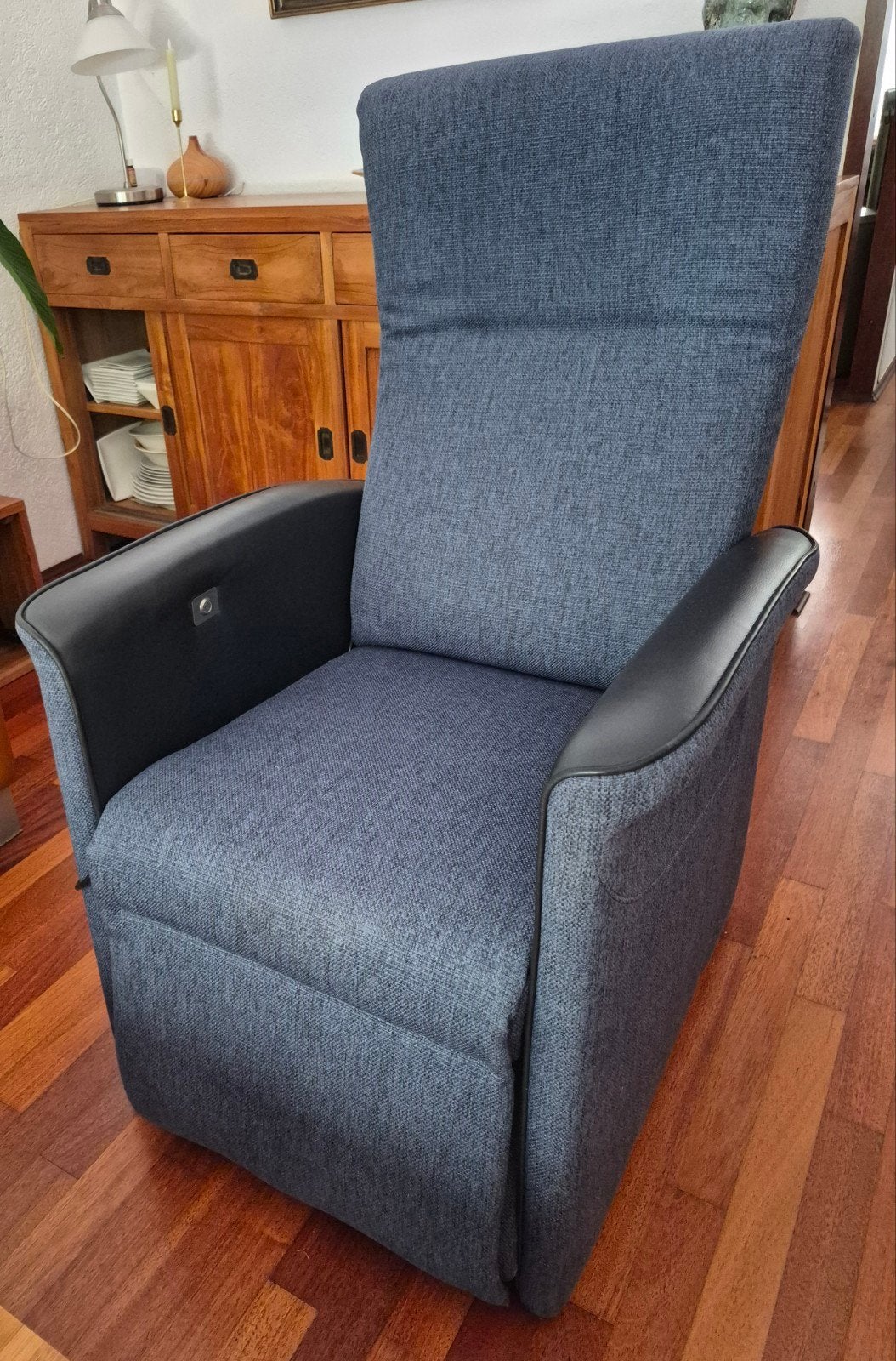 RELAXSTOEL, Minder dan 75 cm, Ophalen of Verzenden, Zo goed als nieuw, Stof
