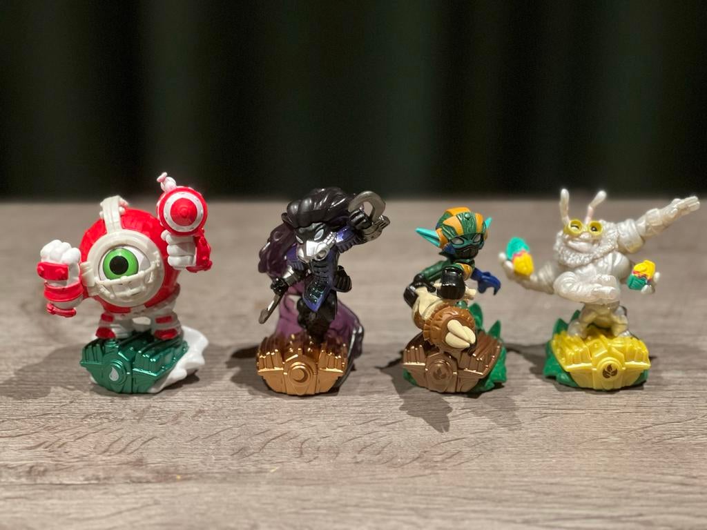 Skylanders Figuren Set - 4 stuks, Ophalen of Verzenden, Gebruikt, Jongen of Meisje