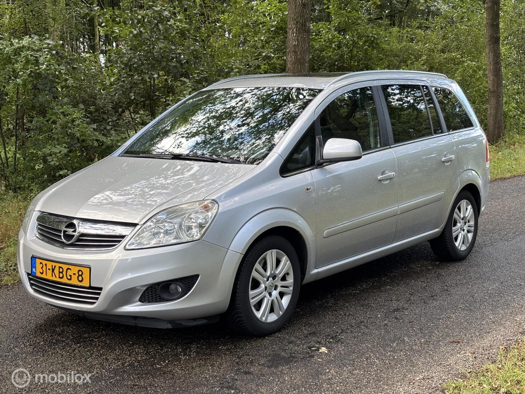 Opel Zafira 2.2 Cosmo |Automaat|7Pers|Dakje|Trekhaak|NAP, Auto's, Gebruikt, Zwart, 4 cilinders, 150 pk