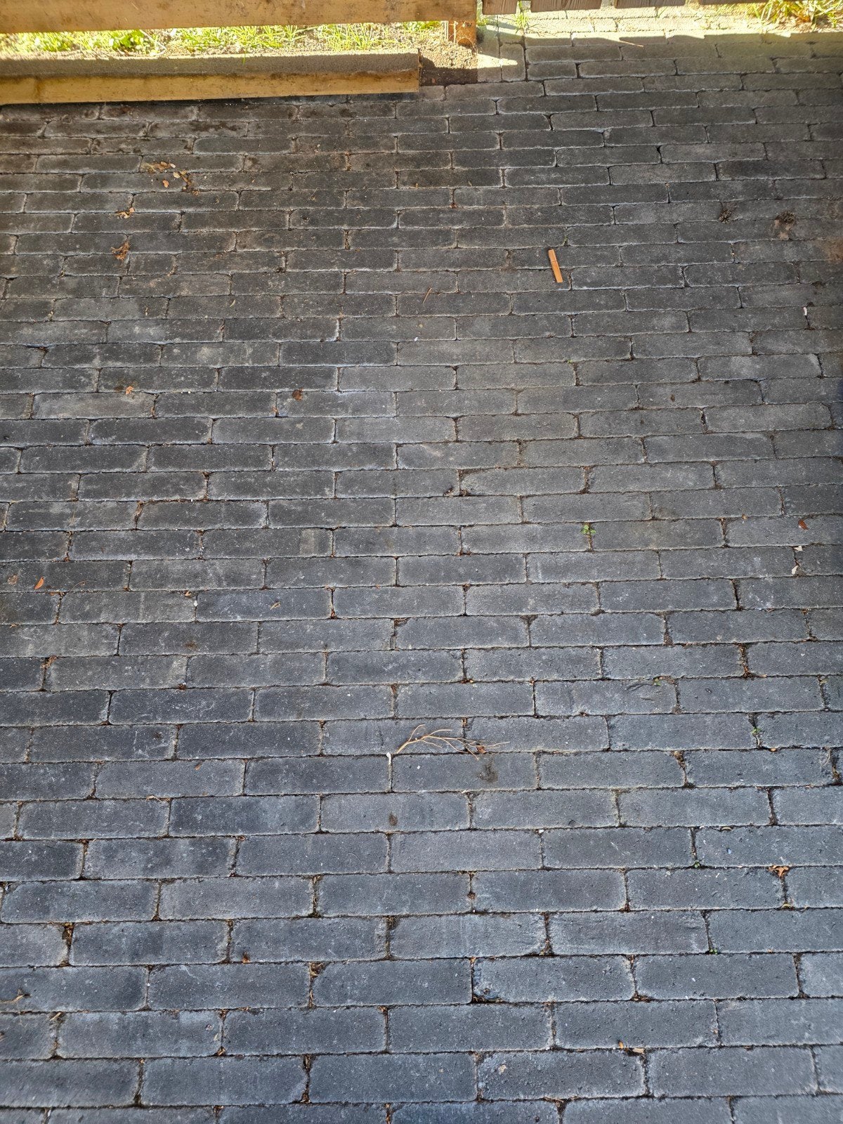 Gratis 14m2 Waaltjes Antraciet - Ophalen!, Ophalen, Gebruikt, Klinkers, 10 m² of meer