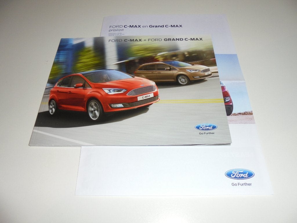 brochure Ford C-Max/Grand C-Max 2015, Ophalen of Verzenden, Nieuw, Ford