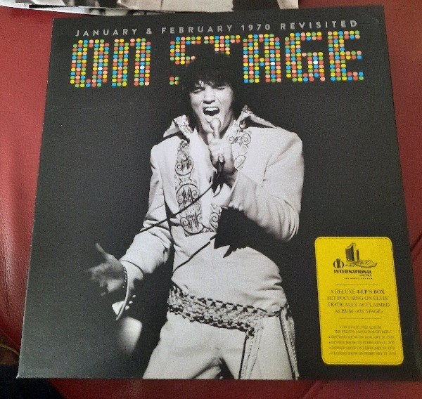 Elvis on stage revisited 4 lp box met boekje, Ophalen of Verzenden, LP
