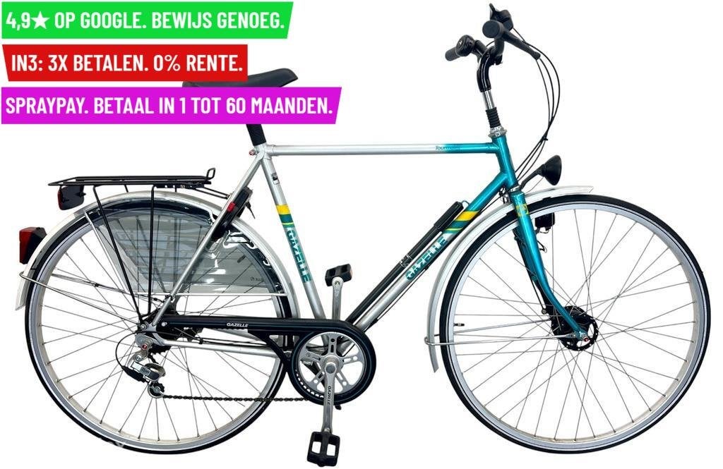 Herenfiets Gazelle Tourmalet 28"/57cm/5ver - Garantie, Fietsen en Brommers, Fietsen | Heren | Herenfietsen, 9713 Bv Groningen