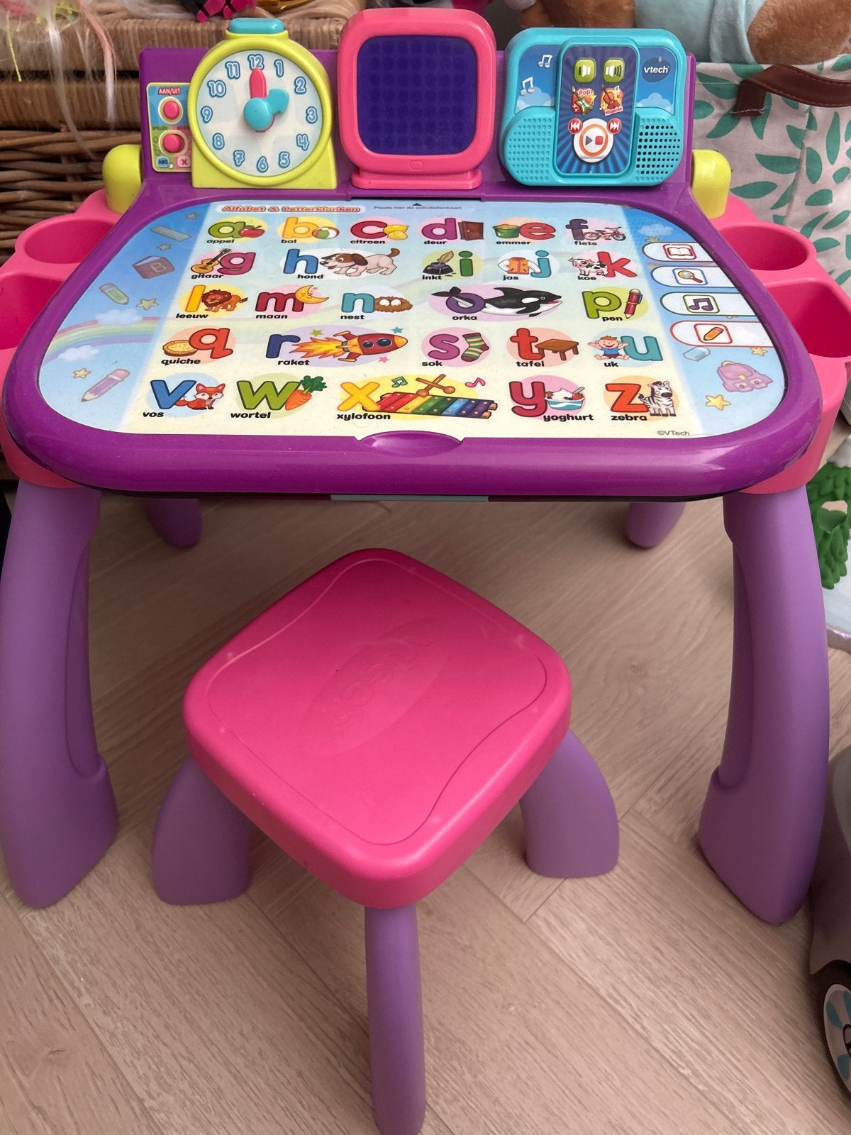 VTech Mijn Eerste Bureau met Krukje - Educatief Speelgoed, Kinderen en Baby's, Speelgoed | Educatief en Creatief, Ophalen, Gebruikt