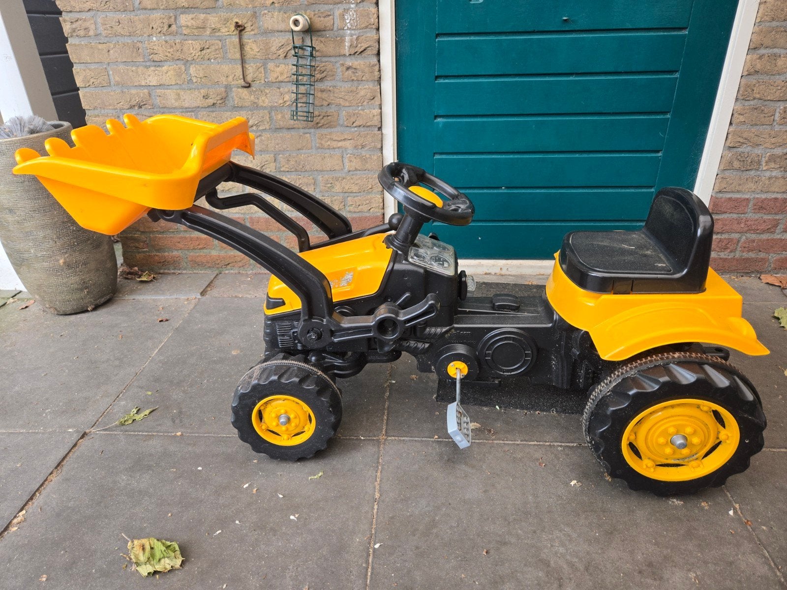 Traptractor met voorlader, Kinderen en Baby's, Speelgoed | Buiten | Skelters, Ophalen of Verzenden, Overige merken