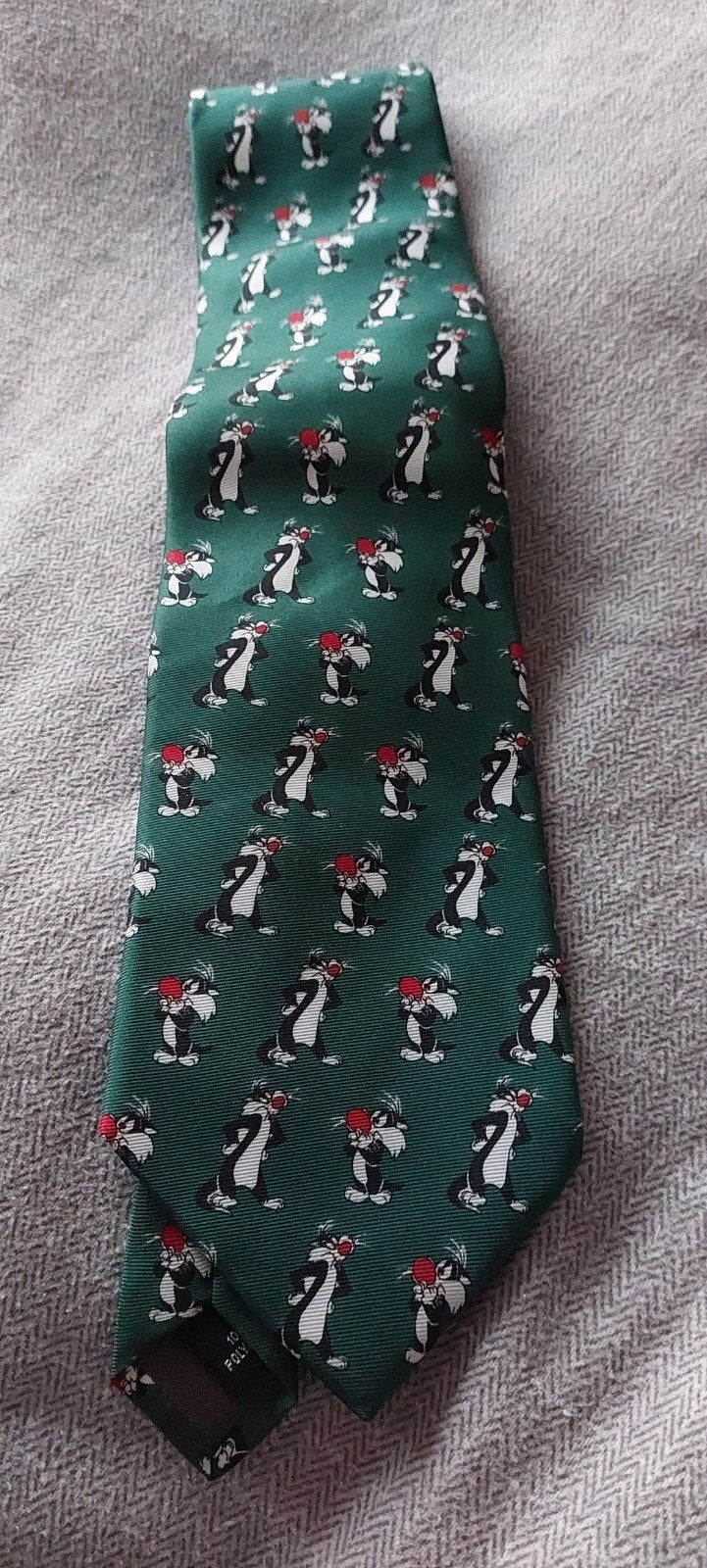 Mickey Mouse & Sylvester the Cat stropdassen (3 stuks), Meerkleurig, Disney / Looney Tunes, Ophalen of Verzenden, Zo goed als nieuw