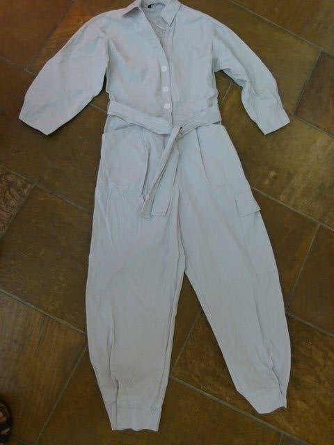 Jumpsuit grijs ZARA maat XS 34, Zara, Ophalen of Verzenden, Zo goed als nieuw, Maat 34 (XS) of kleiner