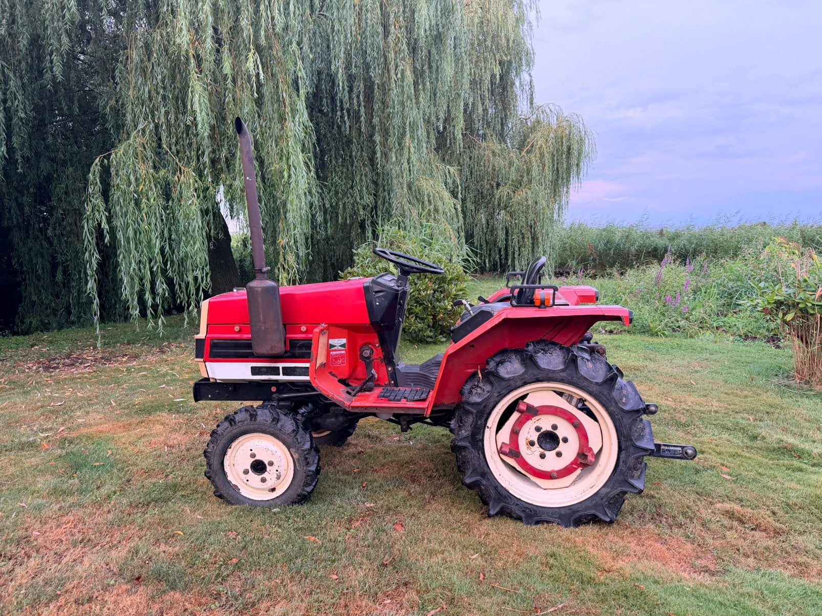 Yanmar 16D 4WD mini trekker minitrekker mini tractor 4x4 hef, Ophalen, Zo goed als nieuw