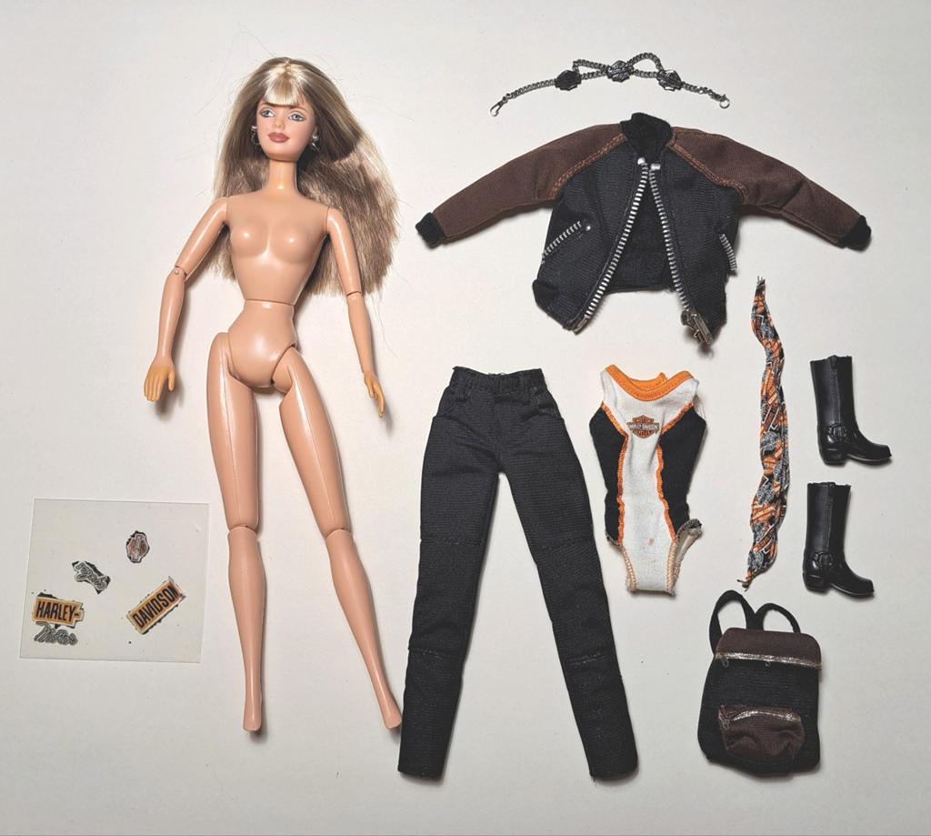 Mattel Barbie Collector Harley Davidson #4 (1999), Verzamelen, Poppen, Verzenden, Fashion Doll