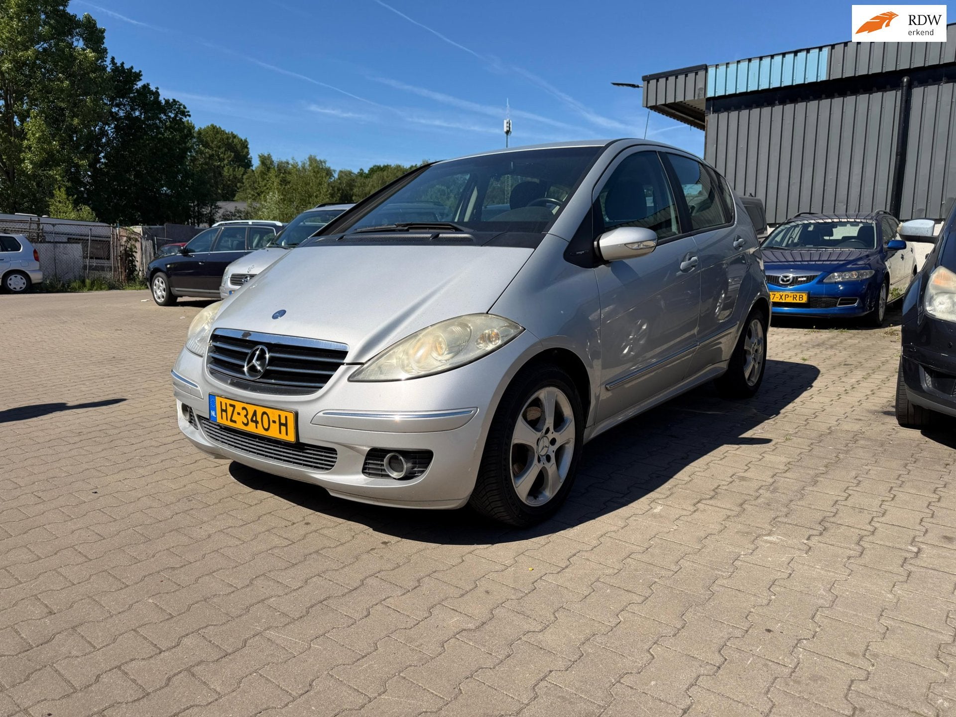Mercedes-Benz A-klasse 170 Classic, Auto's, 15 km/l, Gebruikt, Zwart, 4 cilinders