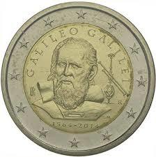 2 Euro Italie 2014 - Galileo Galilei - UNC, Verzenden, Italië, 2 euro, Losse munt