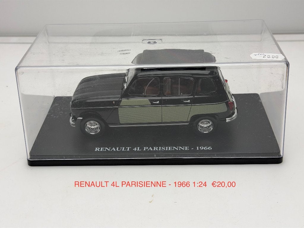 Renault 4L Parisienne 1966 1:24 modelauto, Overige merken, Gebruikt, Adres onbekend, Auto