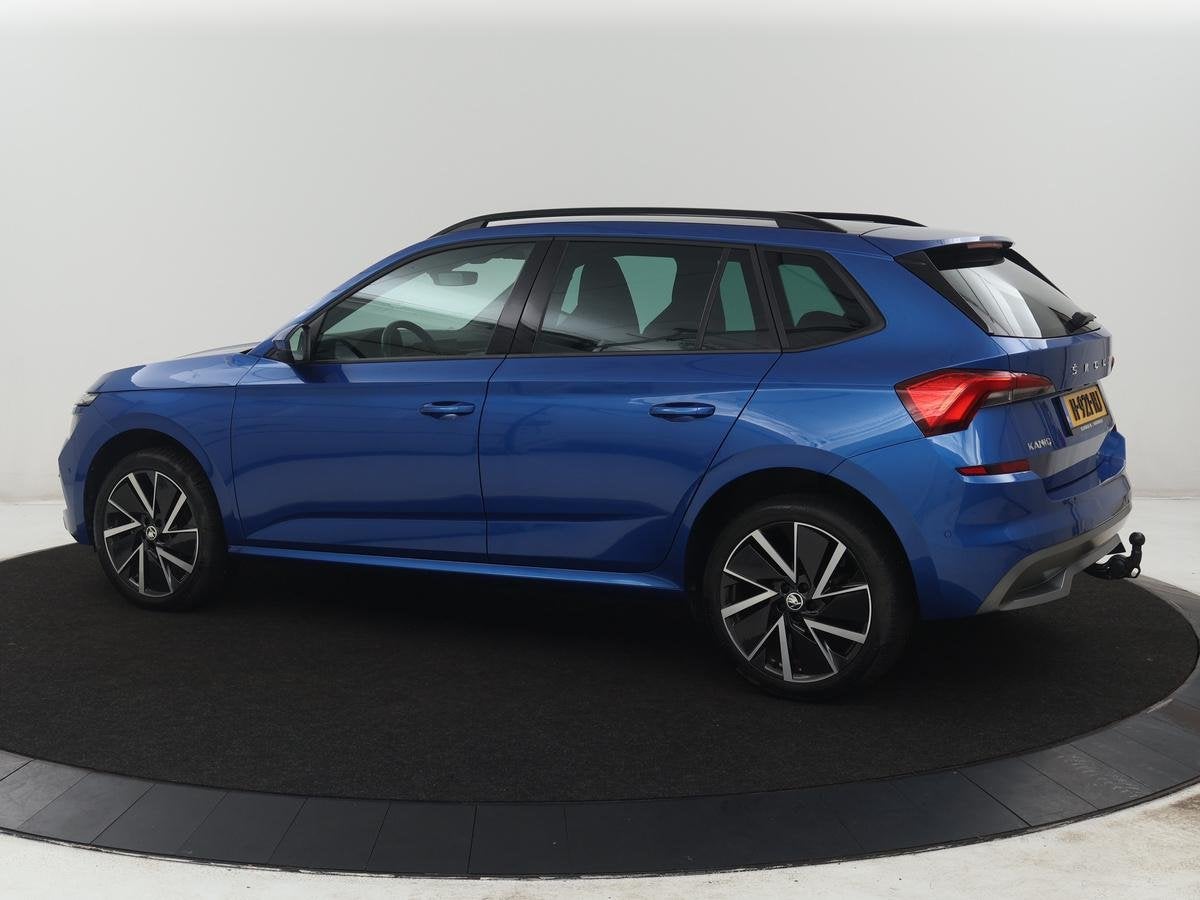 Skoda Kamiq 1.5 TSI ACT Sport Business | Panoramadak | Cruis, Automatische klimaatregeling, 4 cilinders, 150 pk, Blauw