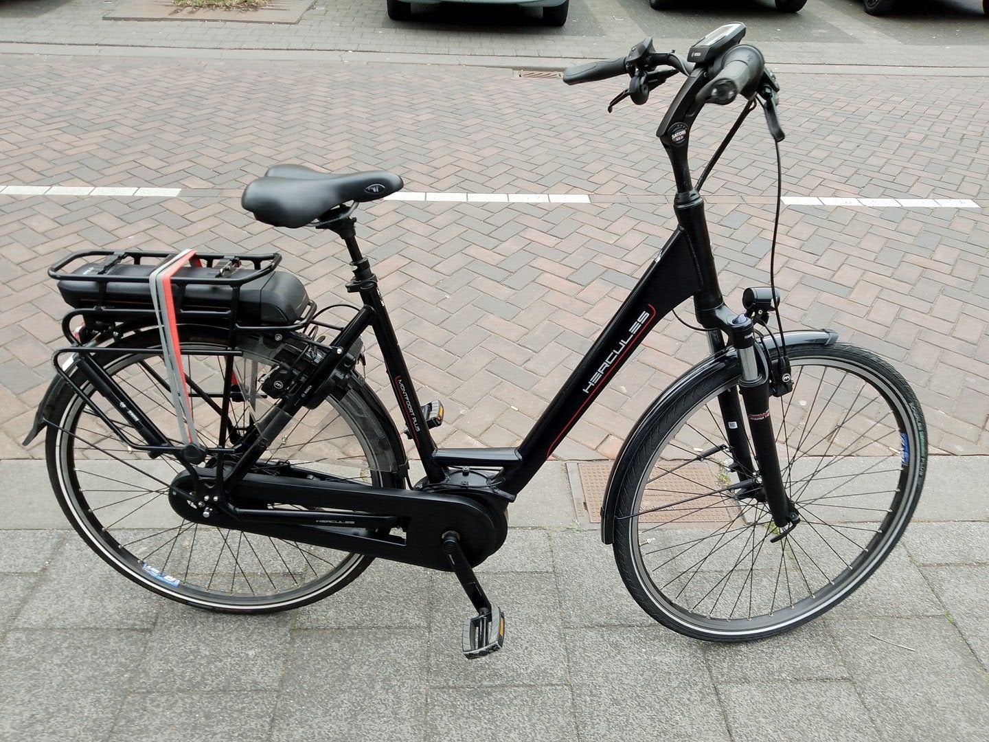 Hercules Montfoort Plus h55 elektrische damesfiets Bosch, Overige merken, Gebruikt, -, -