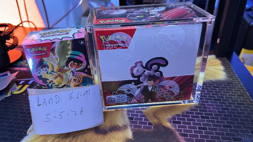 Boosterbox Destined Rivals incl Acryl, Ophalen of Verzenden, Nieuw, Boosterbox