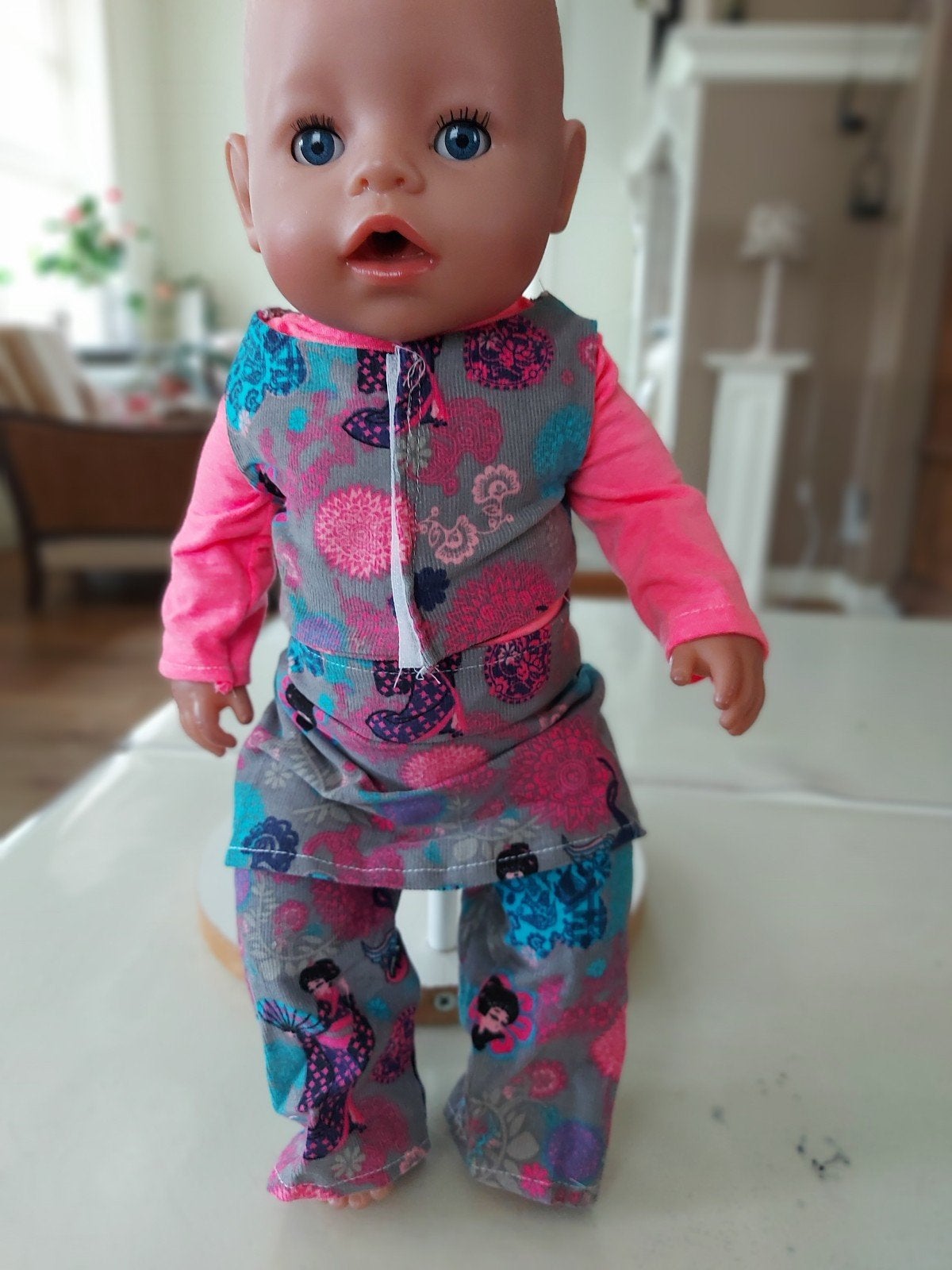 Mooie gekleurde 3 delig set baby born, Kinderen en Baby's, Ophalen of Verzenden, Nieuw, Babypop