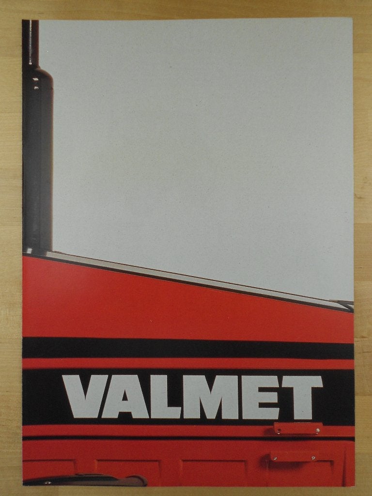 Valmet 305 405 505 705 905 2005 2105 Tractor Brochure 1986, Verzenden, Zo goed als nieuw, Valmet