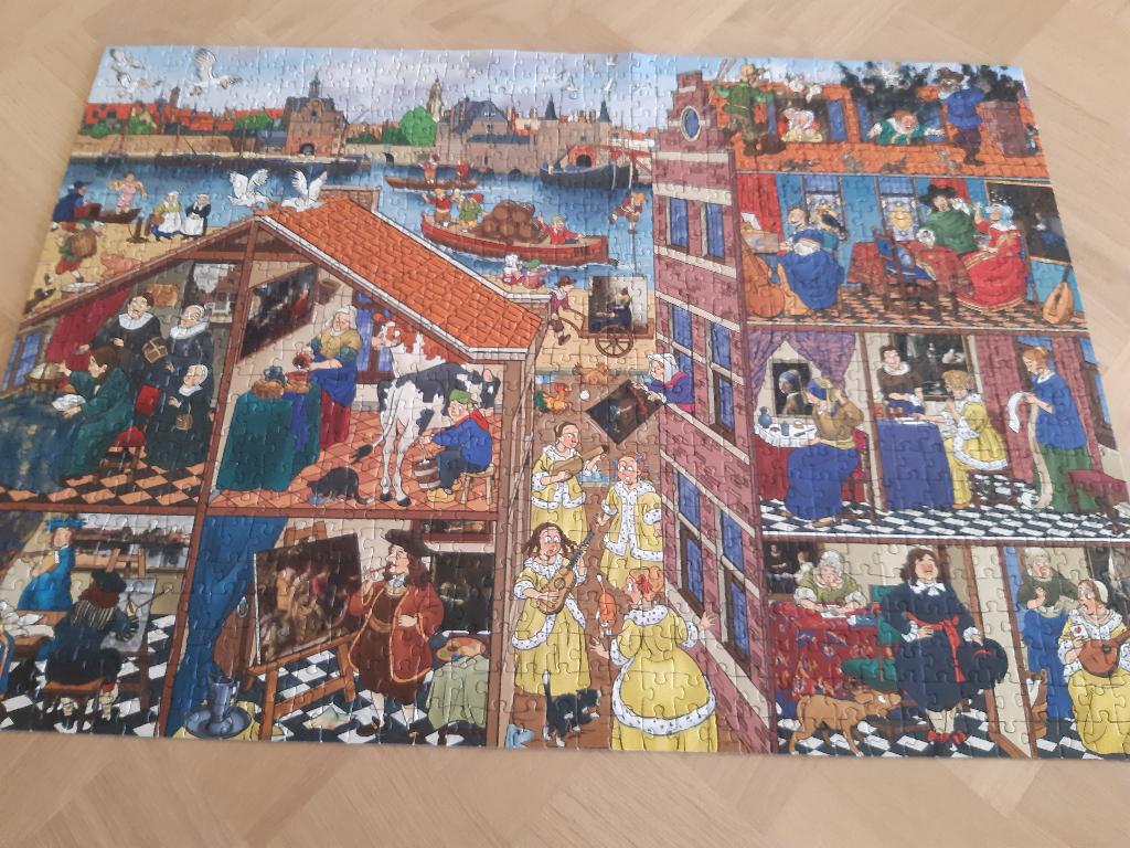 puzzles 1000 stukjes, Ophalen, 500 t/m 1500 stukjes, Zo goed als nieuw, Legpuzzel