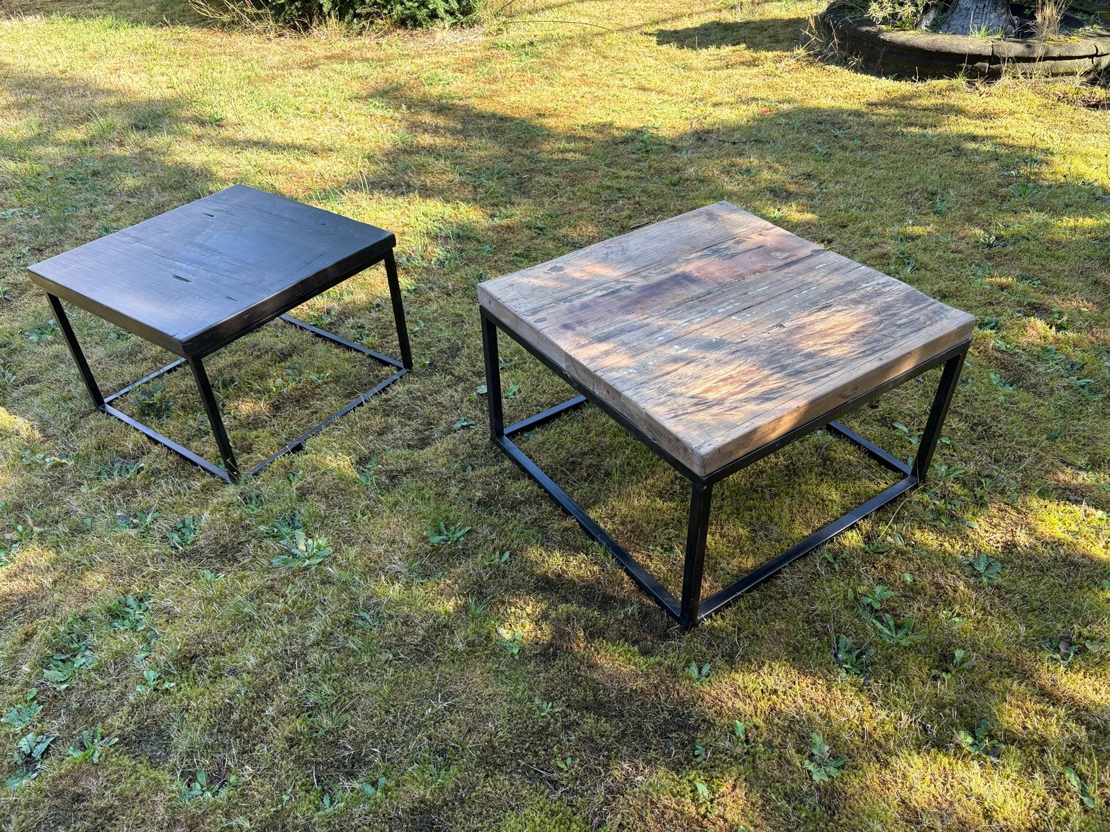 Diverse salontafeltjes, Huis en Inrichting, Tafels | Bijzettafels, Ophalen, Minder dan 45 cm, Vierkant, Nieuw