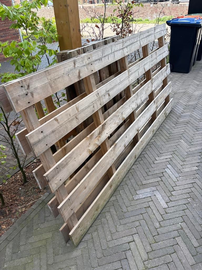 Pallets 3 stuks, Ophalen, Gebruikt
