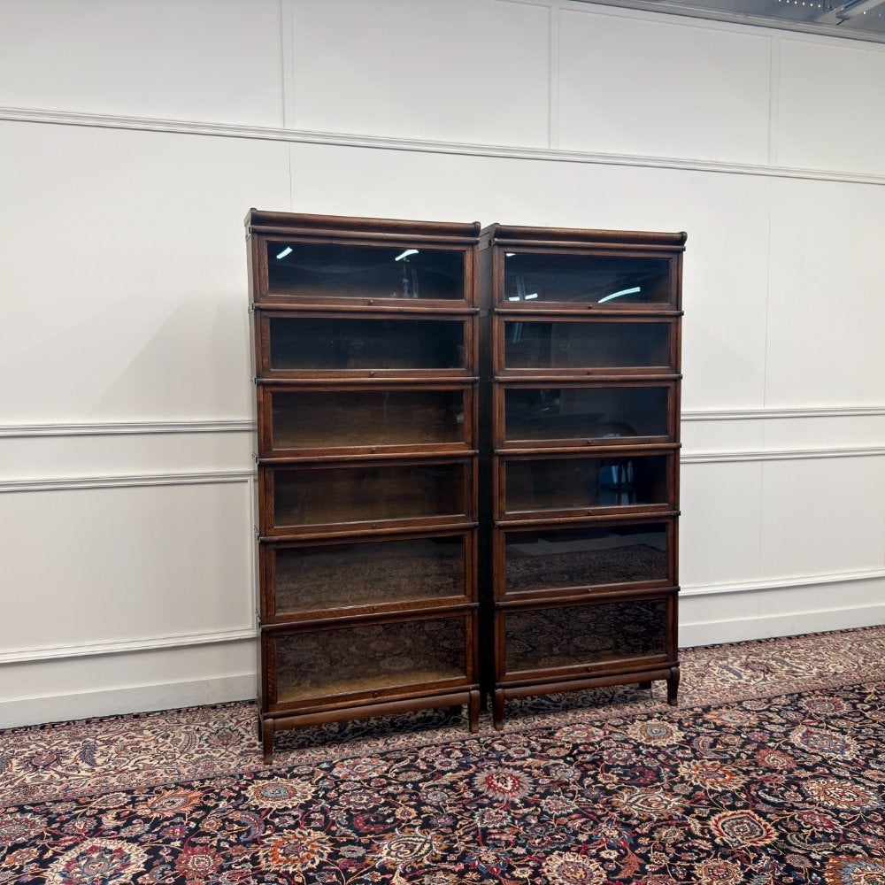 Originele Globe Wernicke Engelse Antieke Boekenkasten, Antiek en Kunst, Ophalen of Verzenden