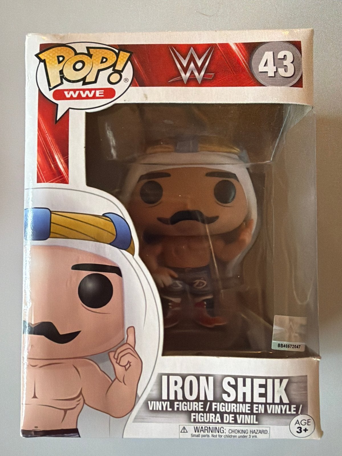Funko Pop! WWE Iron Sheik #43 Vinyl Figuur, Ophalen, Nieuw