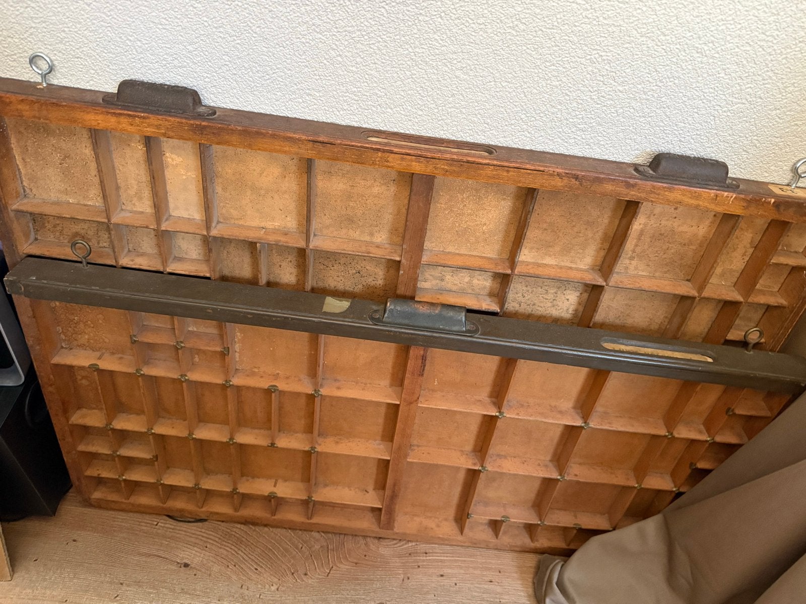 Antieke houten letterbak / sorteerbak, Ophalen of Verzenden
