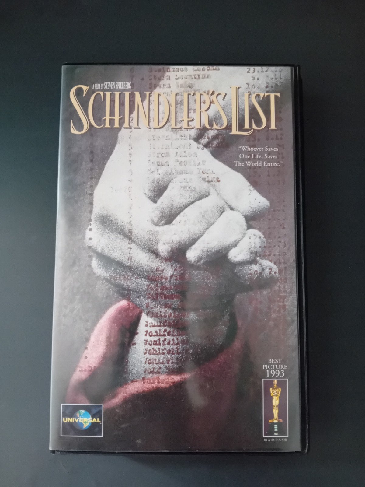 Schindler's List VHS - Klassiek Oorlogsdrama, Cd's en Dvd's, Vanaf 16 jaar, Ophalen of Verzenden, Gebruikt, Drama