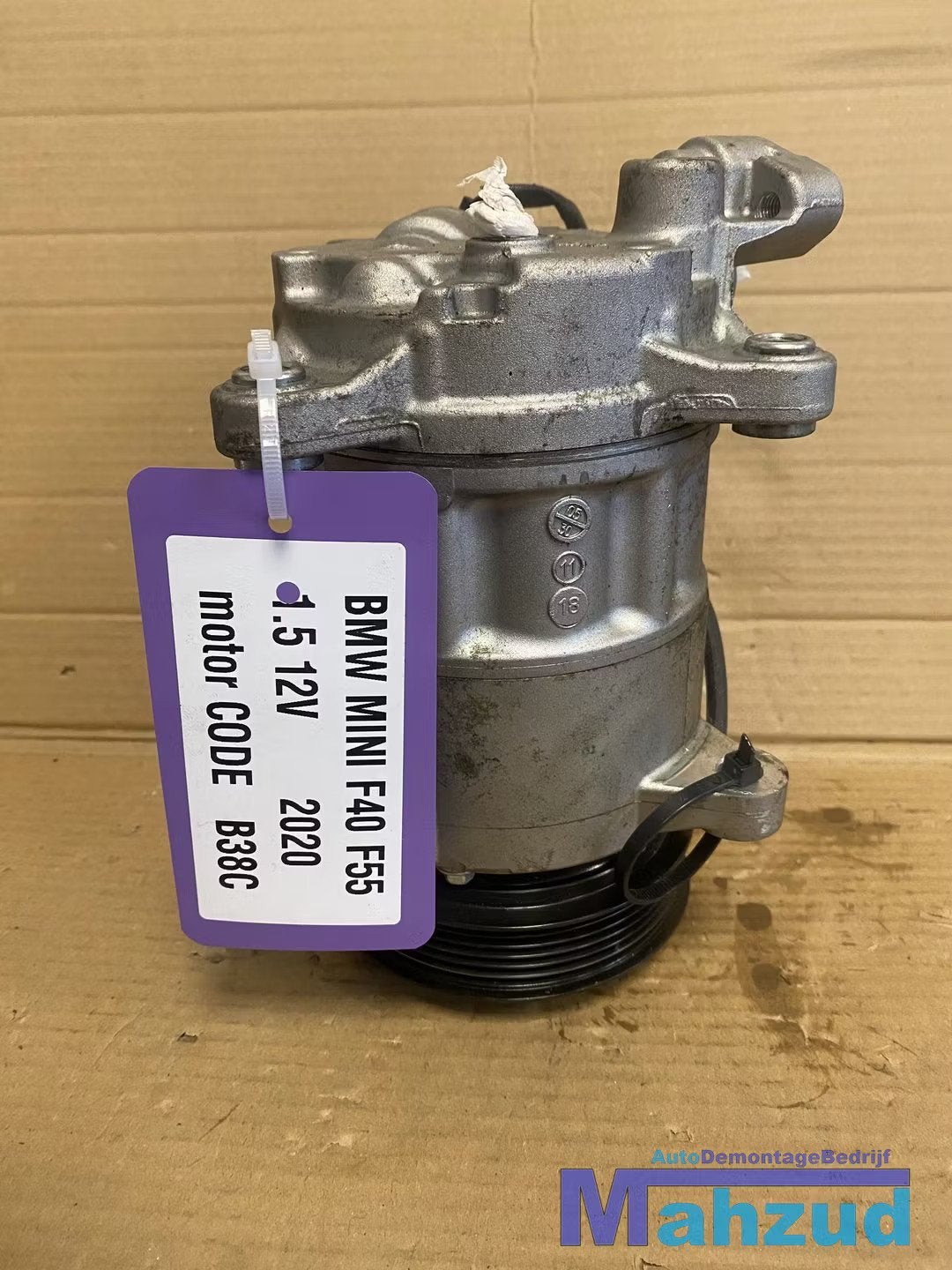 MINI F40 F55 1.5 12V B38C Aircopomp 6452684261803, Auto-onderdelen, Overige Auto-onderdelen, Gebruikt, Ophalen of Verzenden, Customer.service@mini.co.uk
