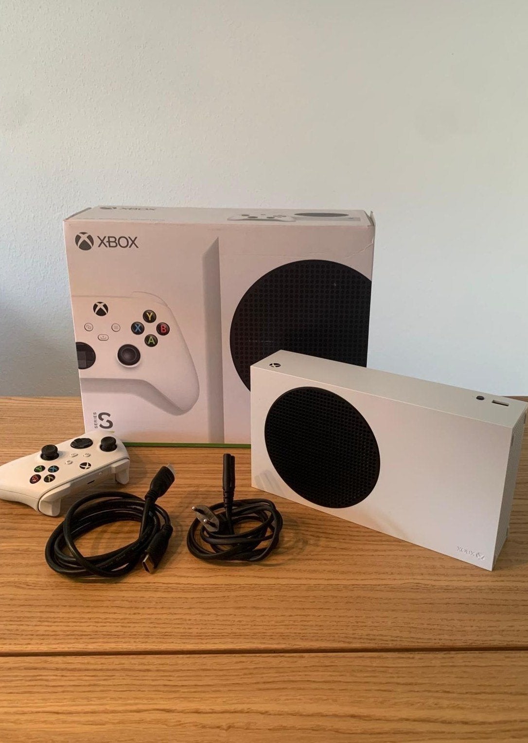 Xbox Series S console wit met controller, Verzenden, Zo goed als nieuw, Xbox Series S