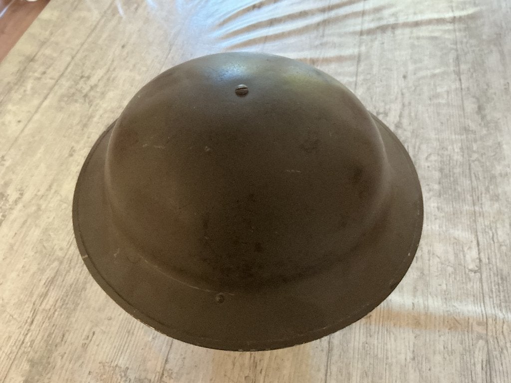 Engelse MK2 helm, Verzamelen, Ophalen of Verzenden, Landmacht, Engeland, Helm of Baret