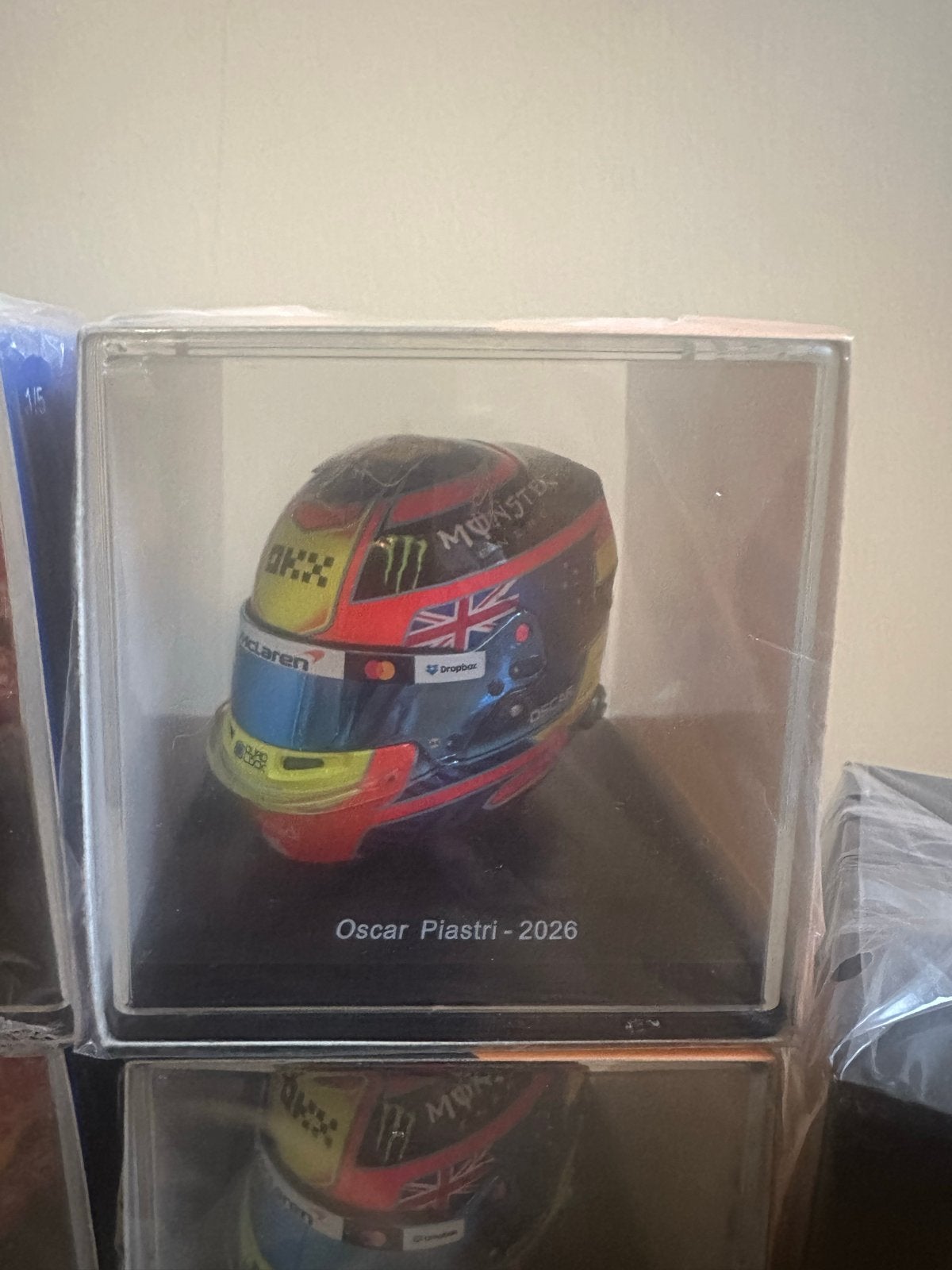 Oscar Piastri 2026 F1 Helm Miniatuur - SPARK, Verzenden, Nieuw, Formule 1