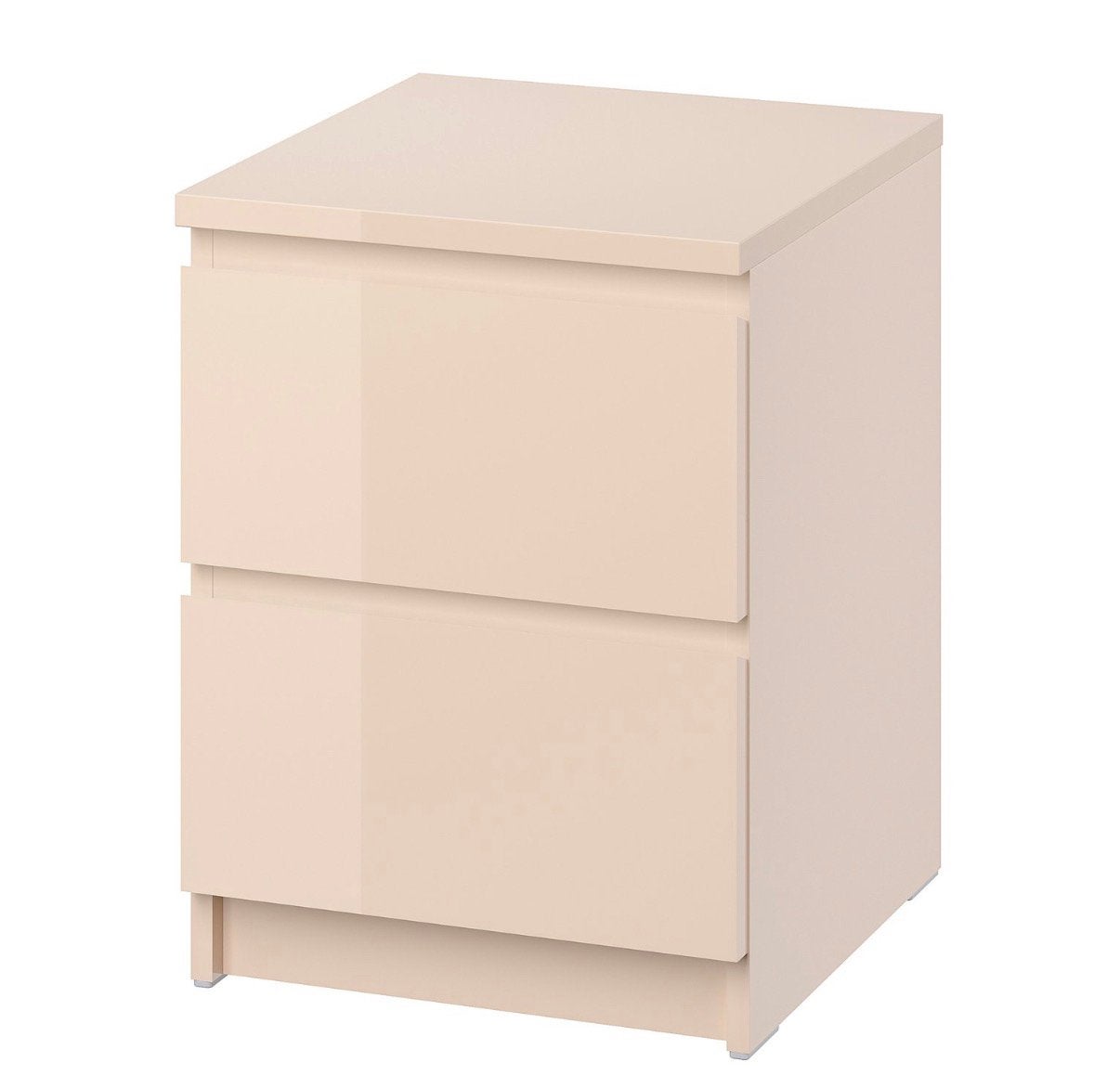 Ikea Malm ladekast, 2 lades, lichtoranje, 40x55cm, NIEUW., Minder dan 50 cm, 1 of 2 laden, Nieuw, Ophalen of Verzenden