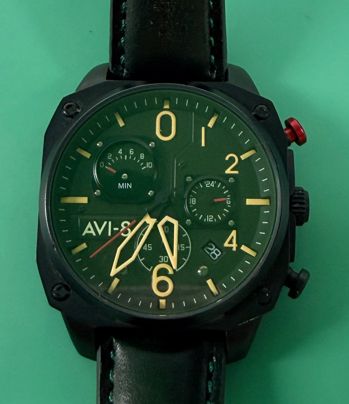 Avi-8 Hawker Hunter, Sieraden, Tassen en Uiterlijk, Horloges | Heren, Ophalen of Verzenden, Zo goed als nieuw, Overige merken