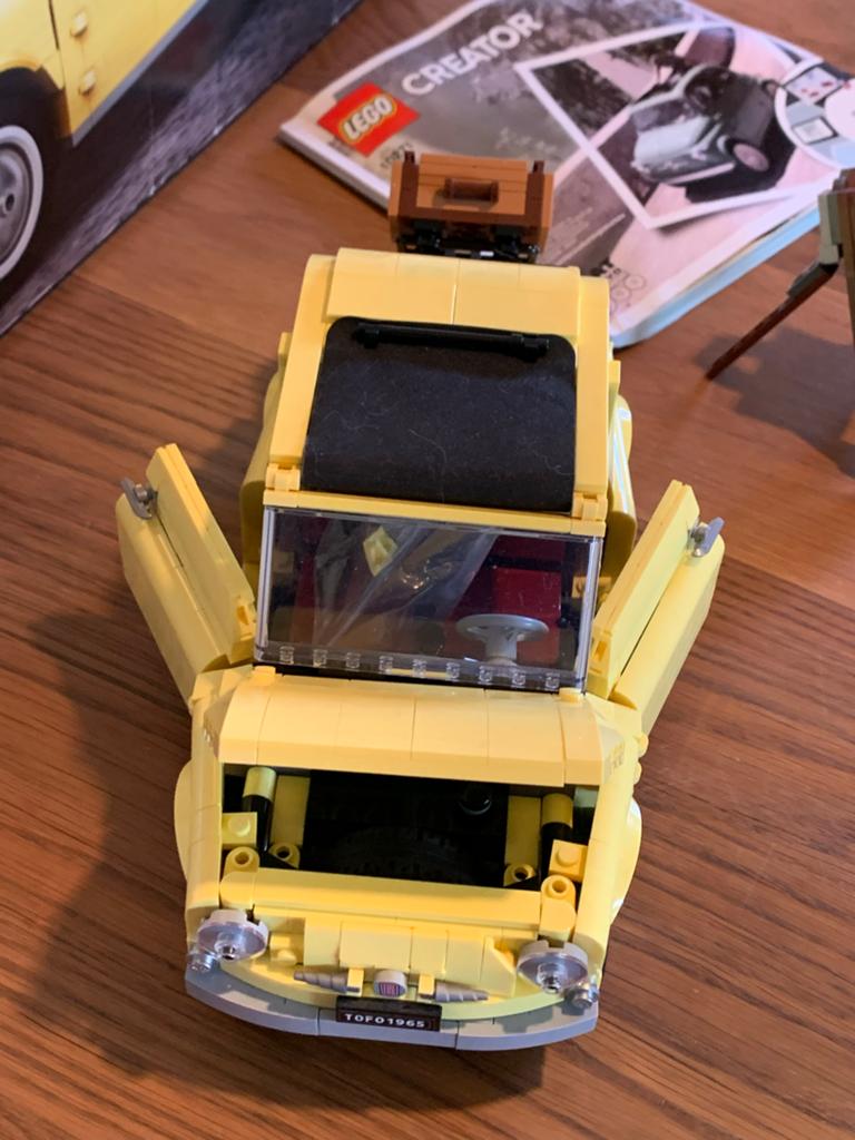 Lego Creator Expert Fiat 500 (10271), Lego, Ophalen of Verzenden, Zo goed als nieuw, Compleet