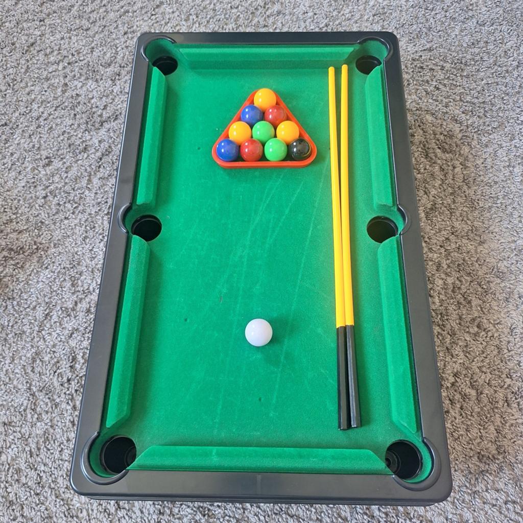 Kinder mini snookerset, Ophalen of Verzenden, Gebruikt, Jongen of Meisje
