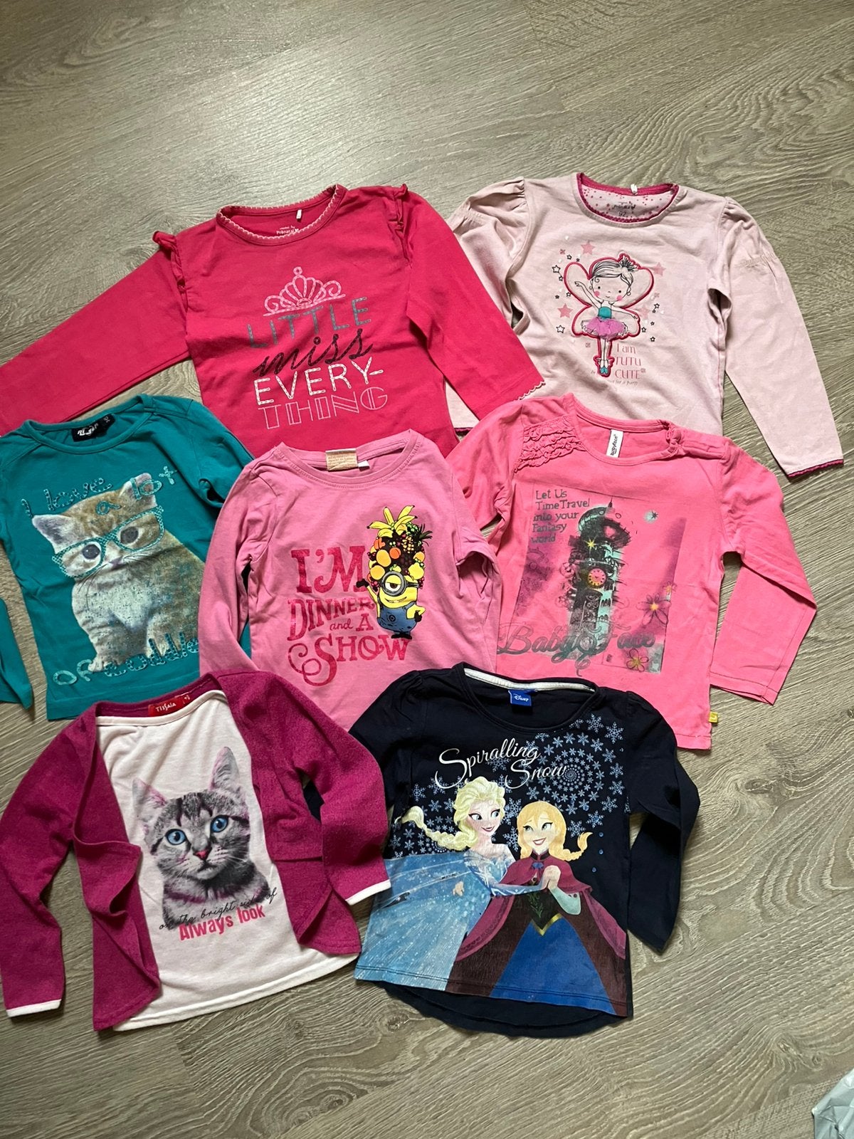 Longsleeves 92, Ophalen of Verzenden, Gebruikt, Meisje, Shirt of Longsleeve