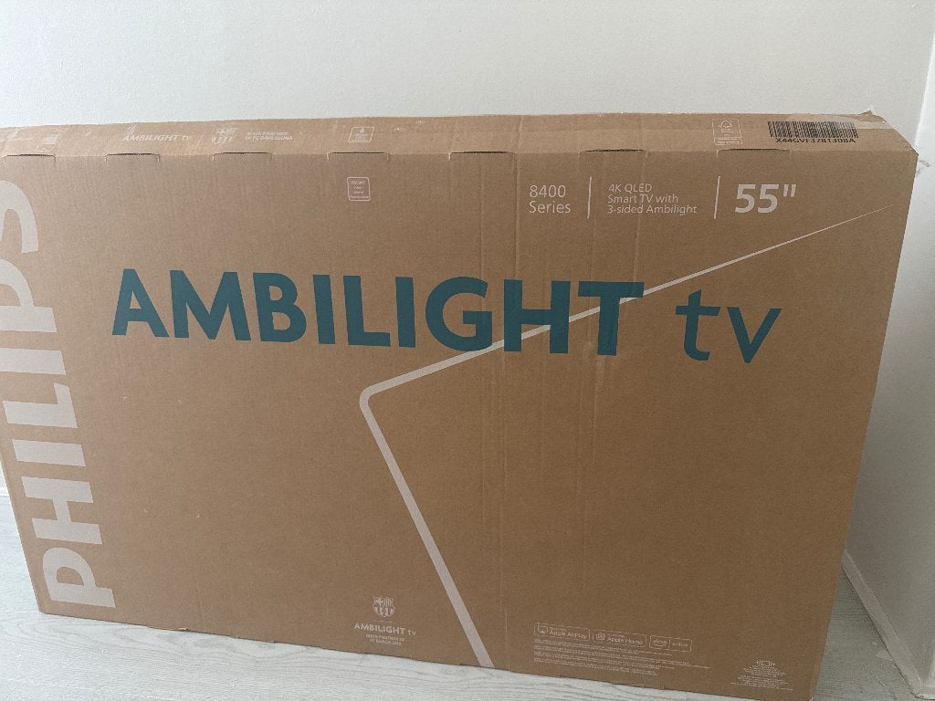 Philips 55PUS8450/12 55” 4K QLED Ambilight – Nieuw, Ophalen, Philips, QLED, Nieuw
