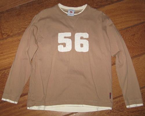 Bruin/beige longsleeve (ZieZoo) maat 152, Gebruikt, Ophalen of Verzenden, Shirt of Longsleeve, ZieZoo