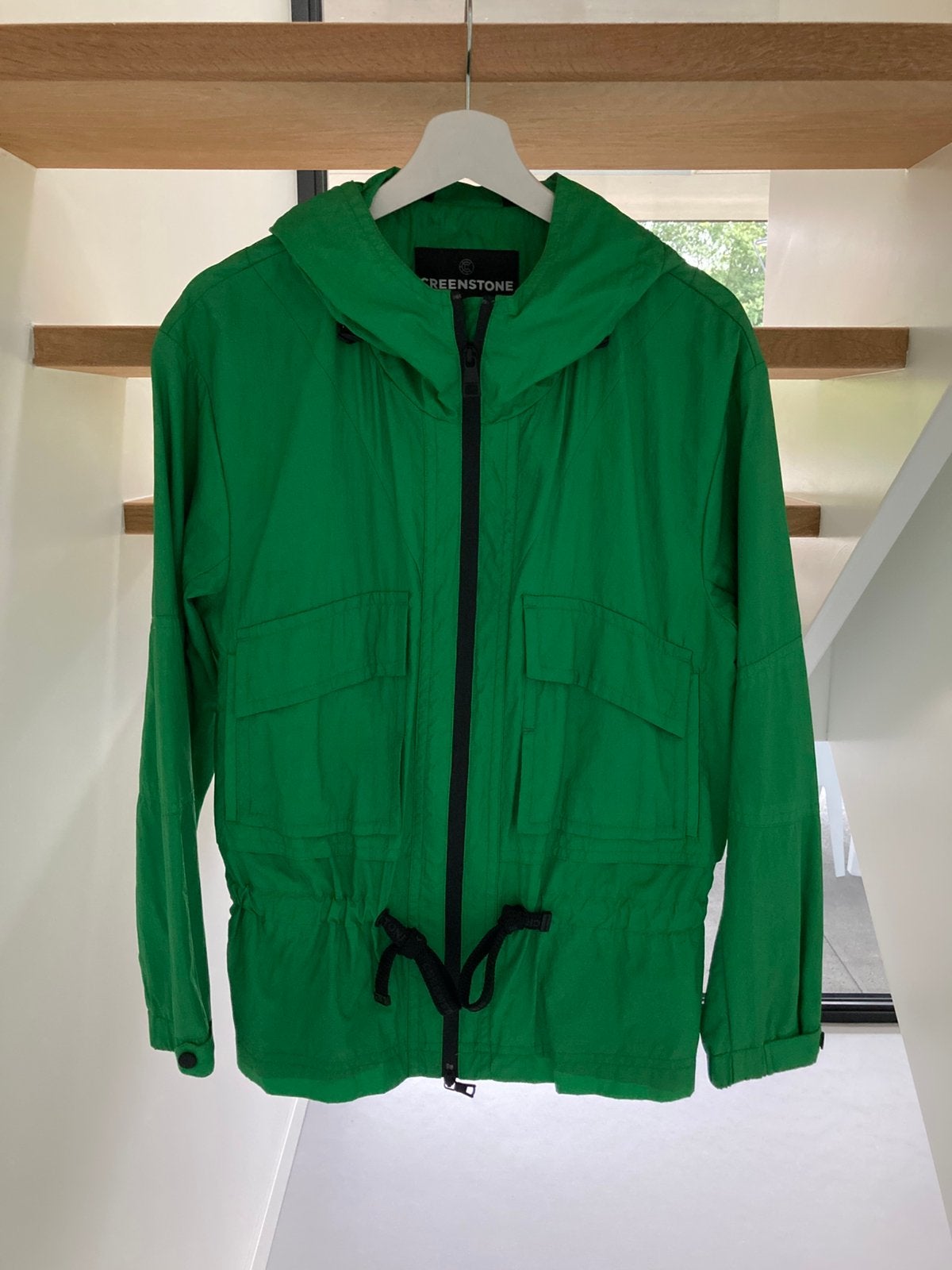 Groene Creenstone jas maat M 38, Maat 38/40 (M), Creenstone, Ophalen of Verzenden, Zo goed als nieuw