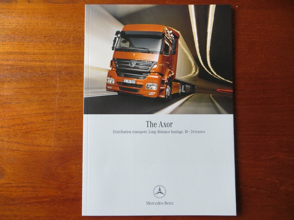 Mercedes-Benz Axor (aug. 2006; GB), Ophalen of Verzenden, Nieuw, Mercedes