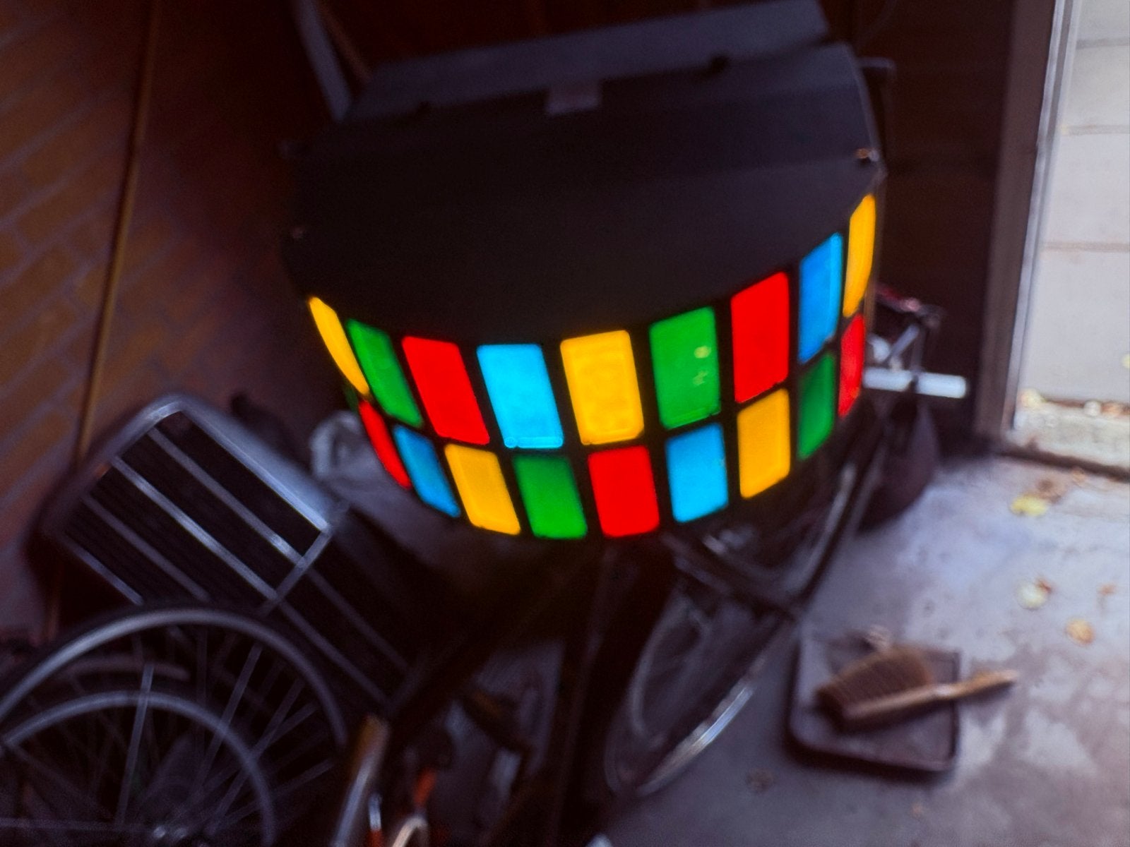 Vintage kleurenlichteffect - Feestverlichting, Muziek en Instrumenten, Ophalen, Gebruikt, Licht, Kleur