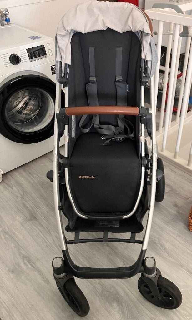 Uppababy Vista V2, Kinderen en Baby's, Gebruikt, Verstelbare duwstang, Ophalen, Kinderwagen